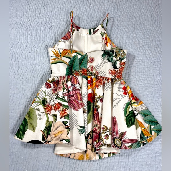 ANTHROPOLOGIE - Dahlia Tropical Peplum Top - Picture 5 of 13
